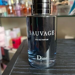 Dior Sauvage Eau de Parfum — Black and Clear Bottle